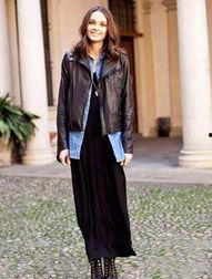 皮衣搭配裙子图片,演绎冬季优雅风采 第1张 皮衣搭配裙子图片,演绎冬季优雅风采 第1张